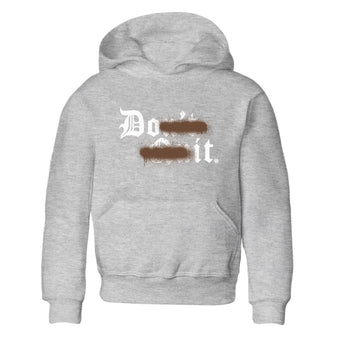 AF1 Chocolate shirt to match jordans Don't Quit Do It sneaker tees Air Force 1 Chocolate SNRT Sneaker Tees Youth Kid's Baby Shirt Heather Grey 2 T-Shirt