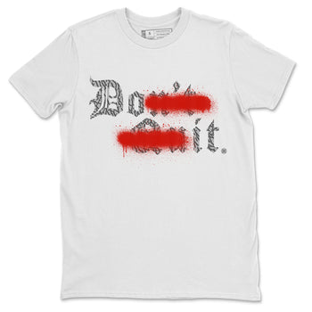 Air Jordan 3 White Cement Sneaker Match Tees Don't Quit Do It Sneaker Tees Air Jordan 3 Retro White Cement Sneaker Release Tees Unisex Shirts White 2