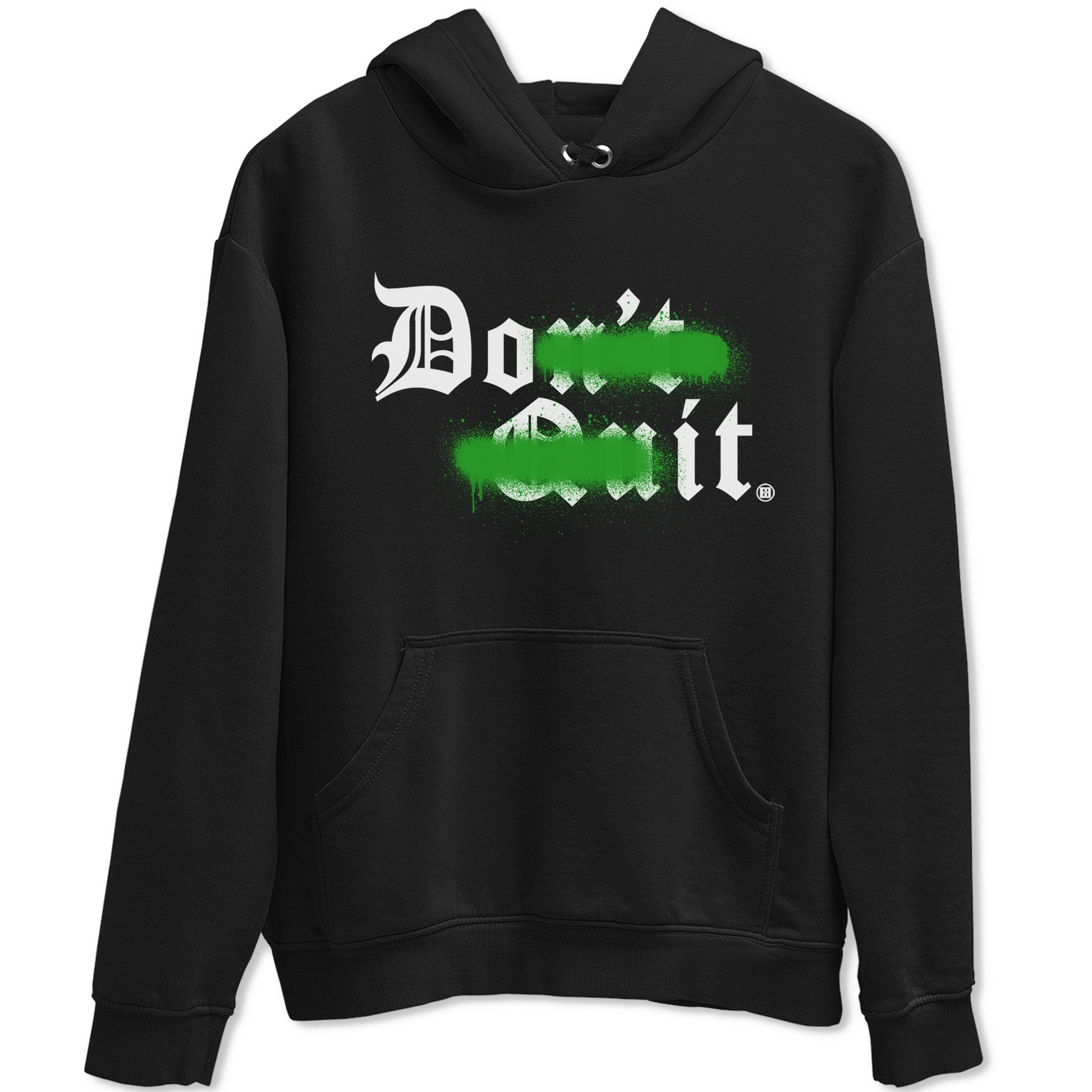 5s Lucky Green shirt to match jordans Don't Quit Do It sneaker tees Air Jordan 5 Retro Lucky Green SNRT Sneaker Release Tees Cotton Sneaker Tee Black 2 T-Shirt