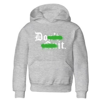 5s Lucky Green shirt to match jordans Don't Quit Do It sneaker tees Air Jordan 5 Retro Lucky Green SNRT Sneaker Tees Youth Kid's Baby Shirt Heather Grey 2 T-Shirt