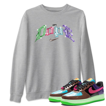 Air Force 1 Undefeated Fauna Brown Sneaker Match Tees Dope Sneaker Tees Air Force 1 Undefeated Fauna Brown Sneaker Release Tees Unisex Shirts