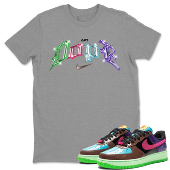 Air Force 1 Undefeated Fauna Brown Sneaker Match Tees Dope Sneaker Tees Air Force 1 Undefeated Fauna Brown Sneaker Release Tees Unisex Shirts