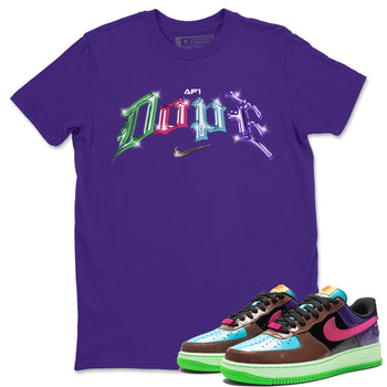 Air Force 1 Undefeated Fauna Brown Sneaker Match Tees Dope Sneaker Tees Air Force 1 Undefeated Fauna Brown Sneaker Release Tees Unisex Shirts