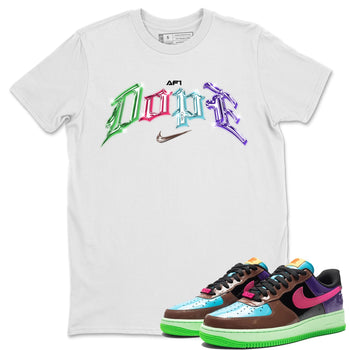 Air Force 1 Undefeated Fauna Brown Sneaker Match Tees Dope Sneaker Tees Air Force 1 Undefeated Fauna Brown Sneaker Release Tees Unisex Shirts