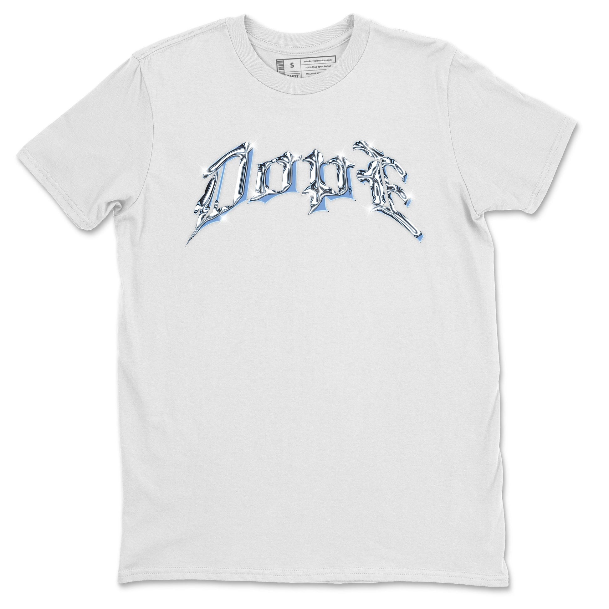 Air Jordan 1 Retro High OG UNC Toe Shirt to match Jordans Dope Sneaker Tees 1s UNC Toe SNRT Sneaker Release Tees Crew Neck T-Shirts White 2