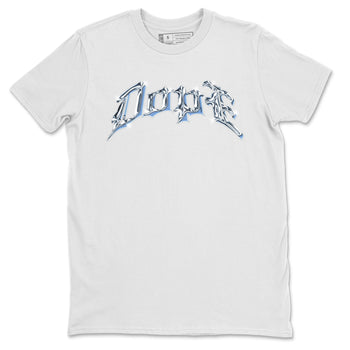 Air Jordan 1 Retro High OG UNC Toe Shirt to match Jordans Dope Sneaker Tees 1s UNC Toe SNRT Sneaker Release Tees Crew Neck T-Shirts White 2