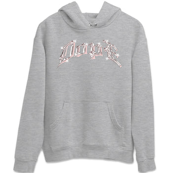 AJ1 Retro High OG Washed Pink Sneaker Match Tees Dope Sneaker Tees AJ1 Retro High OG Washed Pink Sneaker Release Tees Unisex Shirts Heather Grey 2