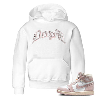 AJ1 Retro High OG Washed Pink Sneaker Match Tees Dope Sneaker Tees AJ1 Retro High OG Washed Pink Sneaker Release Tees Kids Shirts White 1