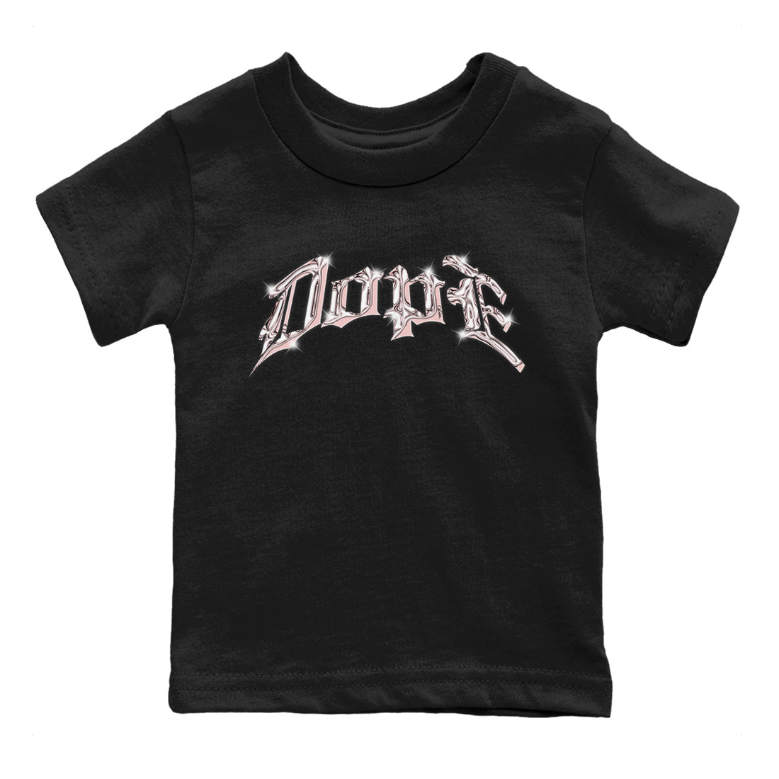 AJ1 Retro High OG Washed Pink Sneaker Match Tees Dope Sneaker Tees AJ1 Retro High OG Washed Pink Sneaker Release Tees Kids Shirts Black 2