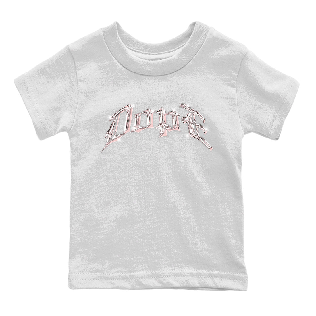 AJ1 Retro High OG Washed Pink Sneaker Match Tees Dope Sneaker Tees AJ1 Retro High OG Washed Pink Sneaker Release Tees Kids Shirts White 2