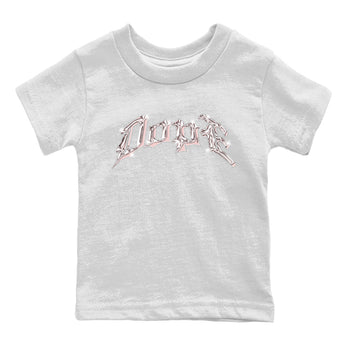 AJ1 Retro High OG Washed Pink Sneaker Match Tees Dope Sneaker Tees AJ1 Retro High OG Washed Pink Sneaker Release Tees Kids Shirts White 2