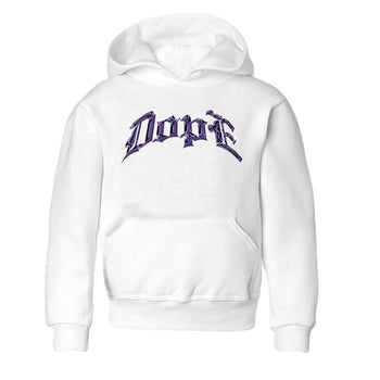 Air Jordan 12 Field Purple Sneaker Match Tees Dope Sneaker Tees AJJordan 12 Lakers Sneaker Release Tees Kids Shirts White 2