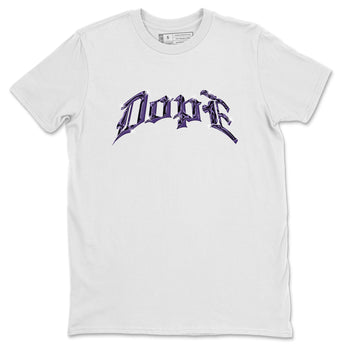 Air Jordan 12 Field Purple Sneaker Match Tees Dope Sneaker Tees AJJordan 12 Lakers Sneaker Release Tees Unisex Shirts White 2