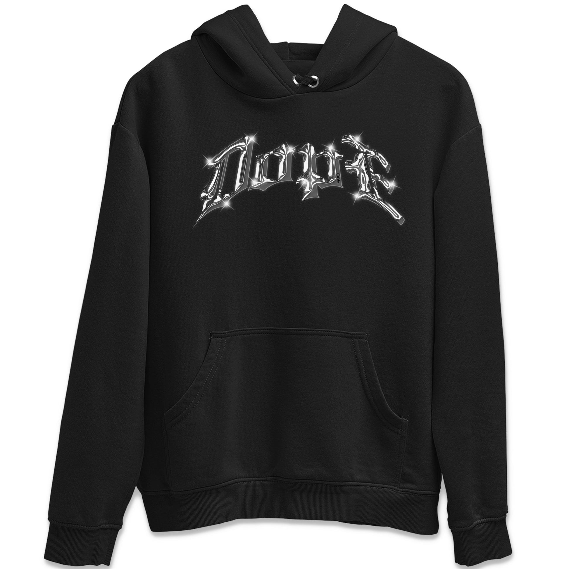 Air Jordan 14 Metallic Silver Sneaker Match Tees Dope Sneaker Tees AJ14 Metallic Silver Sneaker Release Tees Unisex Shirts Black 2