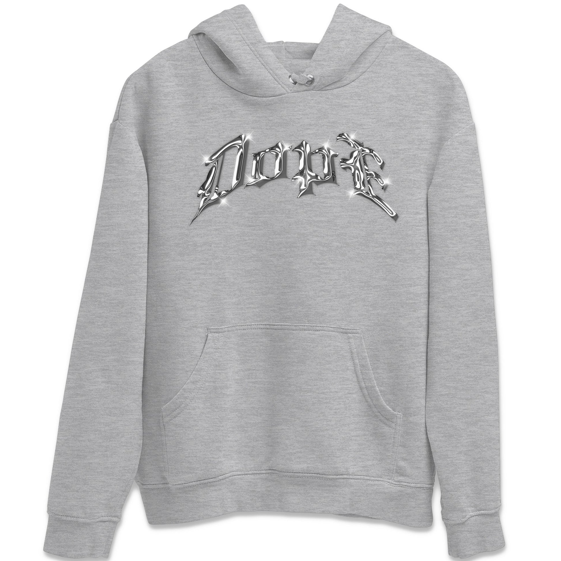 Air Jordan 14 Metallic Silver Sneaker Match Tees Dope Sneaker Tees AJ14 Metallic Silver Sneaker Release Tees Unisex Shirts Heather Grey 2