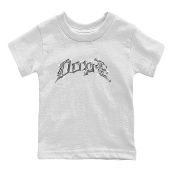 Air Jordan 14 Metallic Silver Sneaker Match Tees Dope Sneaker Tees AJ14 Metallic Silver Sneaker Release Tees Kids Shirts White 2