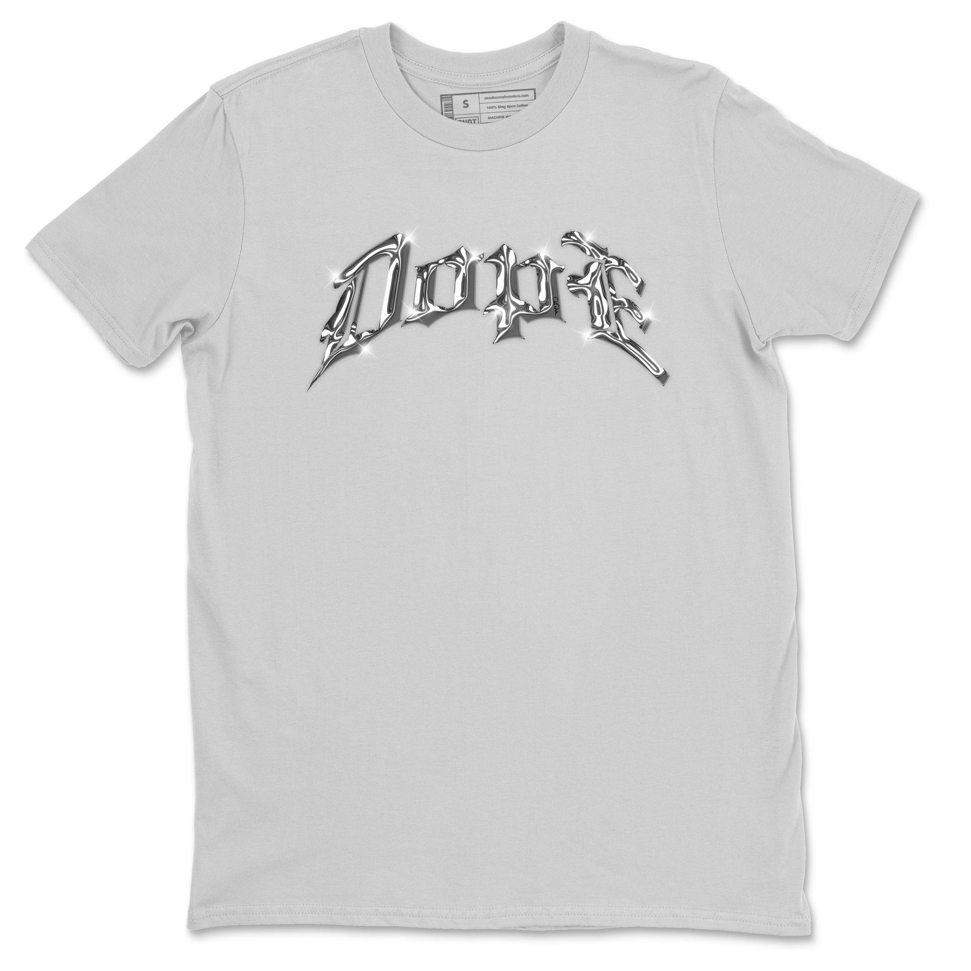 Air Jordan 14 Metallic Silver Sneaker Match Tees Dope Sneaker Tees AJ14 Metallic Silver Sneaker Release Tees Unisex Shirts Silver 2