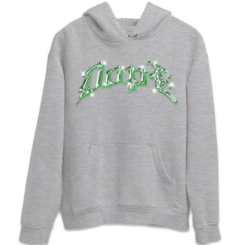 Air Jordan 3 Lucky Green Sneaker Match Tees Dope Sneaker Tees AJ3 Lucky Green Sneaker Release Tees Unisex Shirts Heather Grey 2