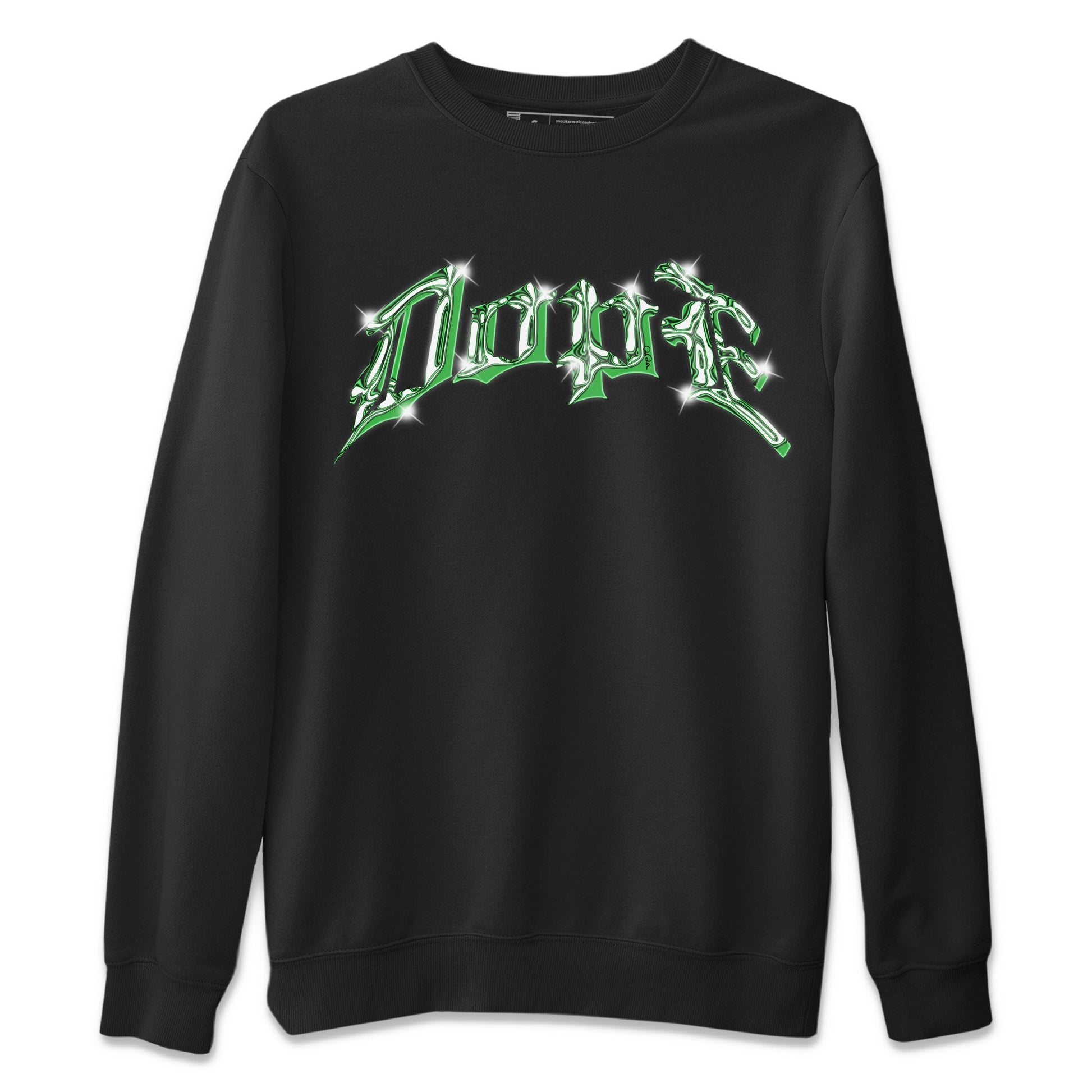 Air Jordan 3 Lucky Green Sneaker Match Tees Dope Sneaker Tees AJ3 Lucky Green Sneaker Release Tees Unisex Shirts Black 2