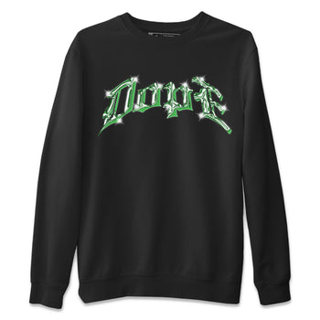 Air Jordan 3 Lucky Green Sneaker Match Tees Dope Sneaker Tees AJ3 Lucky Green Sneaker Release Tees Unisex Shirts Black 2