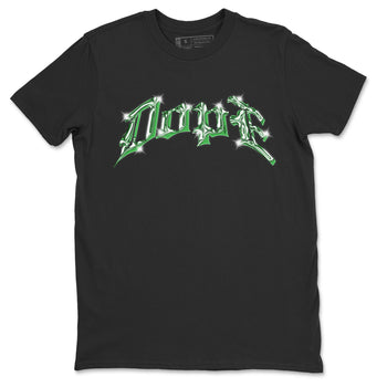 Air Jordan 3 Lucky Green Sneaker Match Tees Dope Sneaker Tees AJ3 Lucky Green Sneaker Release Tees Unisex Shirts Black 2