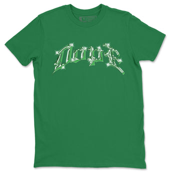 Air Jordan 3 Lucky Green Sneaker Match Tees Dope Sneaker Tees AJ3 Lucky Green Sneaker Release Tees Unisex Shirts Kelly Green 2