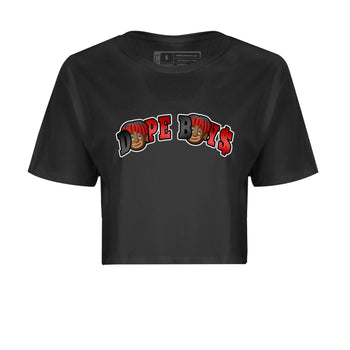 Air Jordan 1 Satin Bred Sneaker Match Tees Dope Boy Sneaker Tees AJ1 Satin Bred Sneaker Release Tees Women's Shirts Black 2