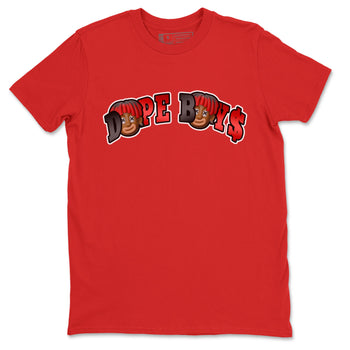 Air Jordan 1 Satin Bred Sneaker Match Tees Dope Boy Sneaker Tees AJ1 Satin Bred Sneaker Release Tees Unisex Shirts Red 2