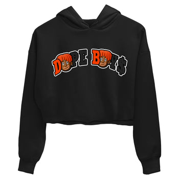 Air Jordan 12 Brilliant Orange Sneaker Match Tees Dope Boys Sneaker Tees AJ12 Brilliant Orange Sneaker Release Tees Women's Shirts Black 2
