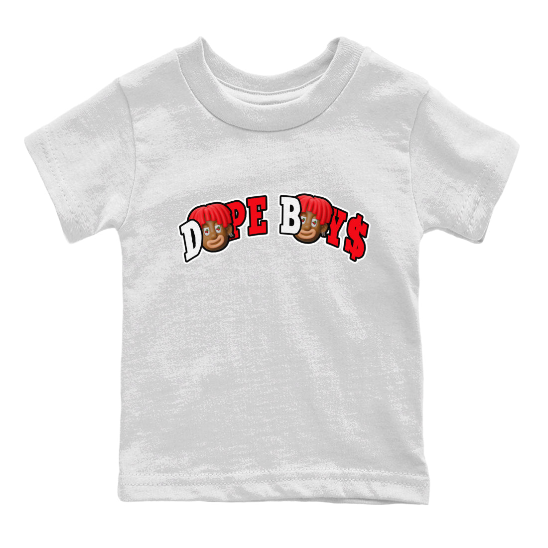 Air Jordan 12 Cherry Sneaker Match Tees Dope Boys Sneaker Tees AJ12 Cherry Sneaker Release Tees Kids Shirts White 2