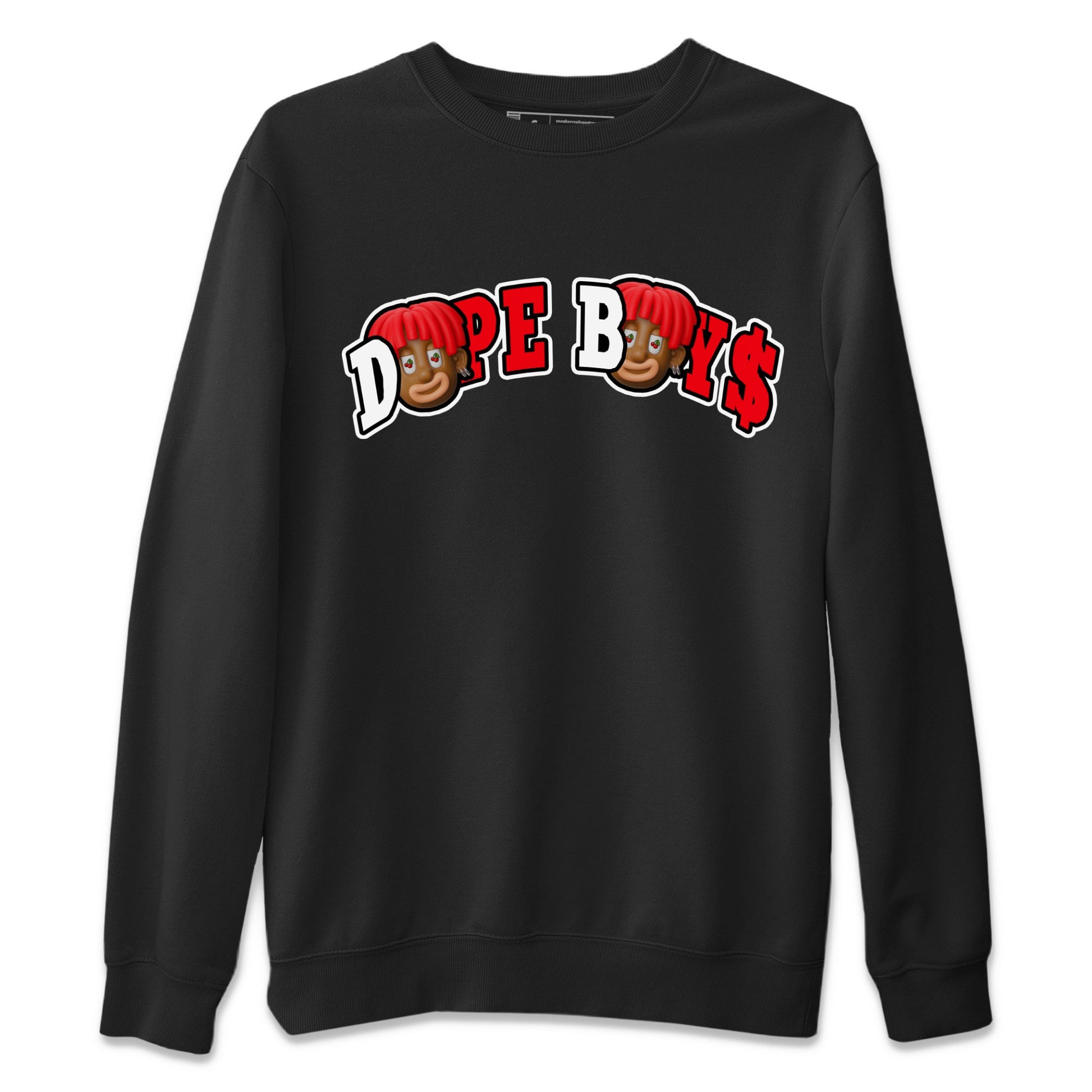 Air Jordan 12 Cherry Sneaker Match Tees Dope Boys Sneaker Tees AJ12 Cherry Sneaker Release Tees Unisex Shirts Black 2