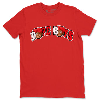 Air Jordan 12 Cherry Sneaker Match Tees Dope Boys Sneaker Tees AJ12 Cherry Sneaker Release Tees Unisex Shirts Red 2