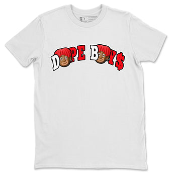 Air Jordan 12 Cherry Sneaker Match Tees Dope Boys Sneaker Tees AJ12 Cherry Sneaker Release Tees Unisex Shirts White 2