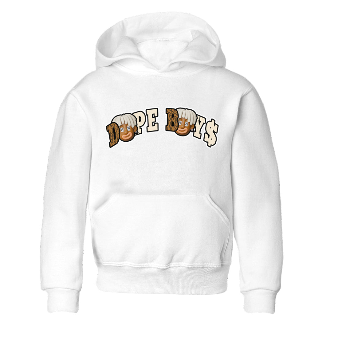 Air Jordan 3 Palomino Sneaker Match Tees Dope Boys Sneaker Tees AJ3 Palomino Sneaker Release Tees Kids Shirts White 2
