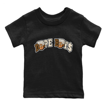 Air Jordan 3 Palomino Sneaker Match Tees Dope Boys Sneaker Tees AJ3 Palomino Sneaker Release Tees Kids Shirts Black 2