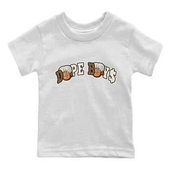 Air Jordan 3 Palomino Sneaker Match Tees Dope Boys Sneaker Tees AJ3 Palomino Sneaker Release Tees Kids Shirts White 2