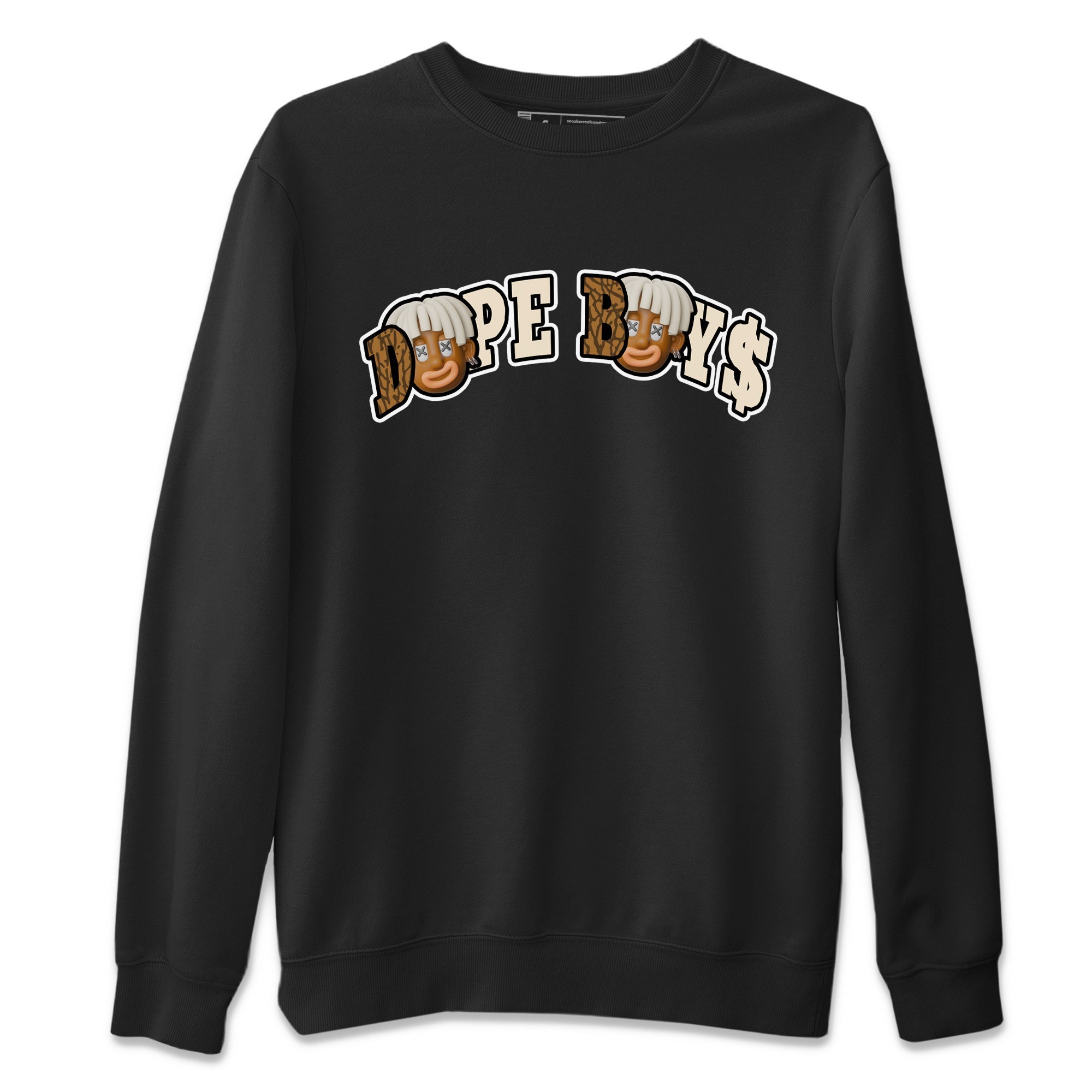 Air Jordan 3 Palomino Sneaker Match Tees Dope Boys Sneaker Tees AJ3 Palomino Sneaker Release Tees Unisex Shirts Black 2