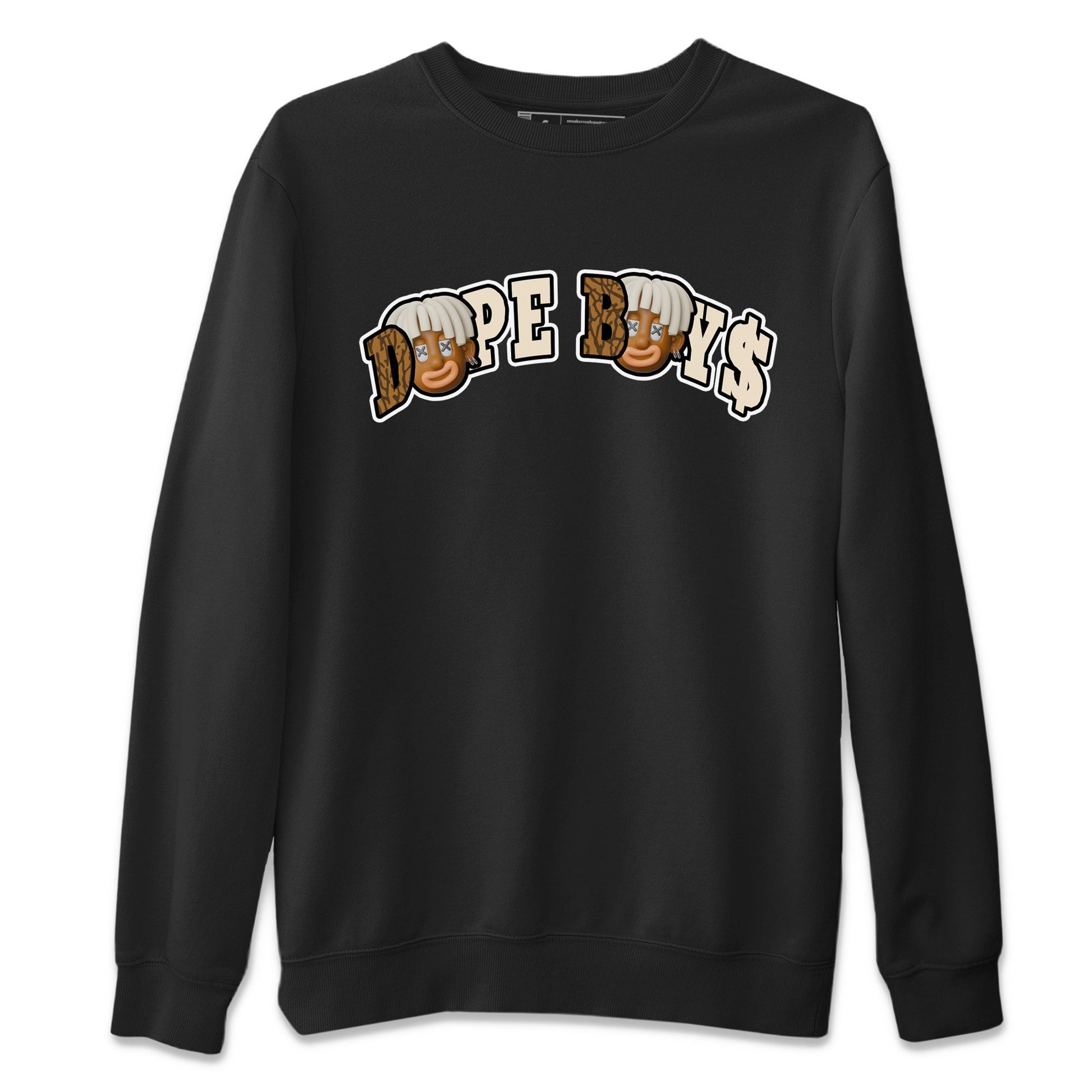 Air Jordan 3 Palomino Sneaker Match Tees Dope Boys Sneaker Tees AJ3 Palomino Sneaker Release Tees Unisex Shirts Black 2