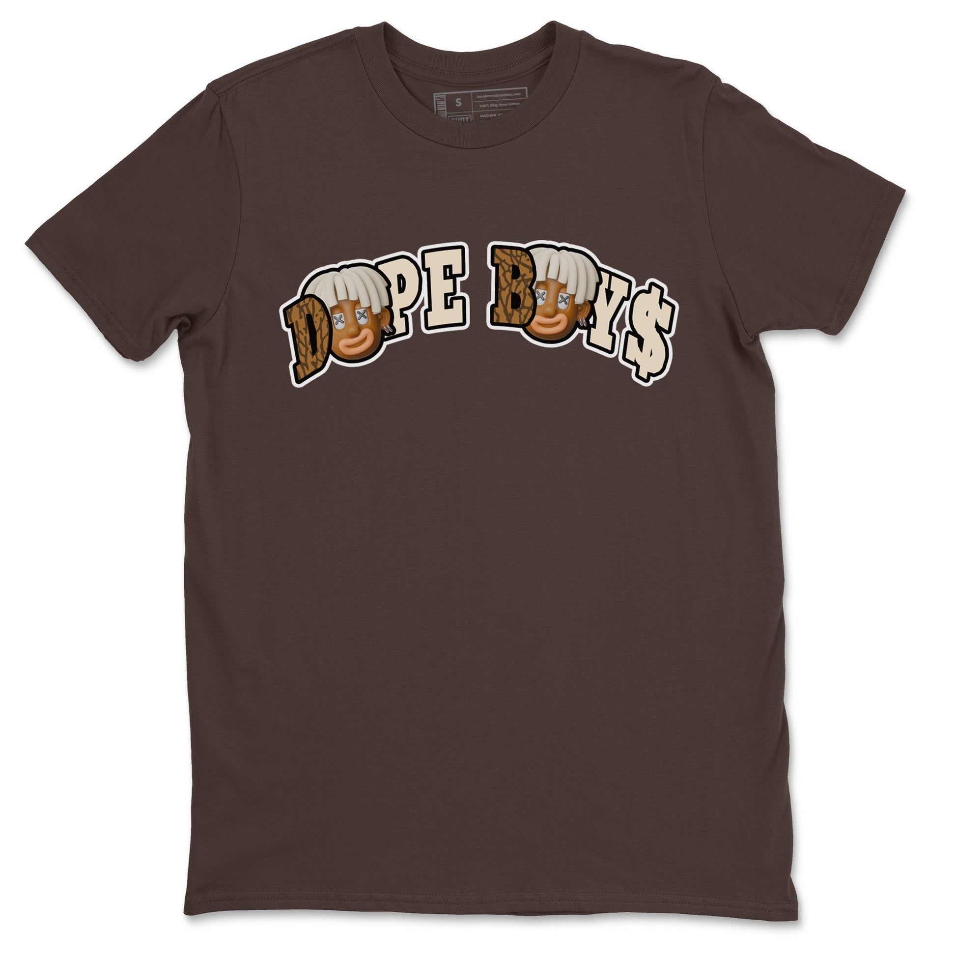 Air Jordan 3 Palomino Sneaker Match Tees Dope Boys Sneaker Tees AJ3 Palomino Sneaker Release Tees Unisex Shirts Dark Chocolate 2