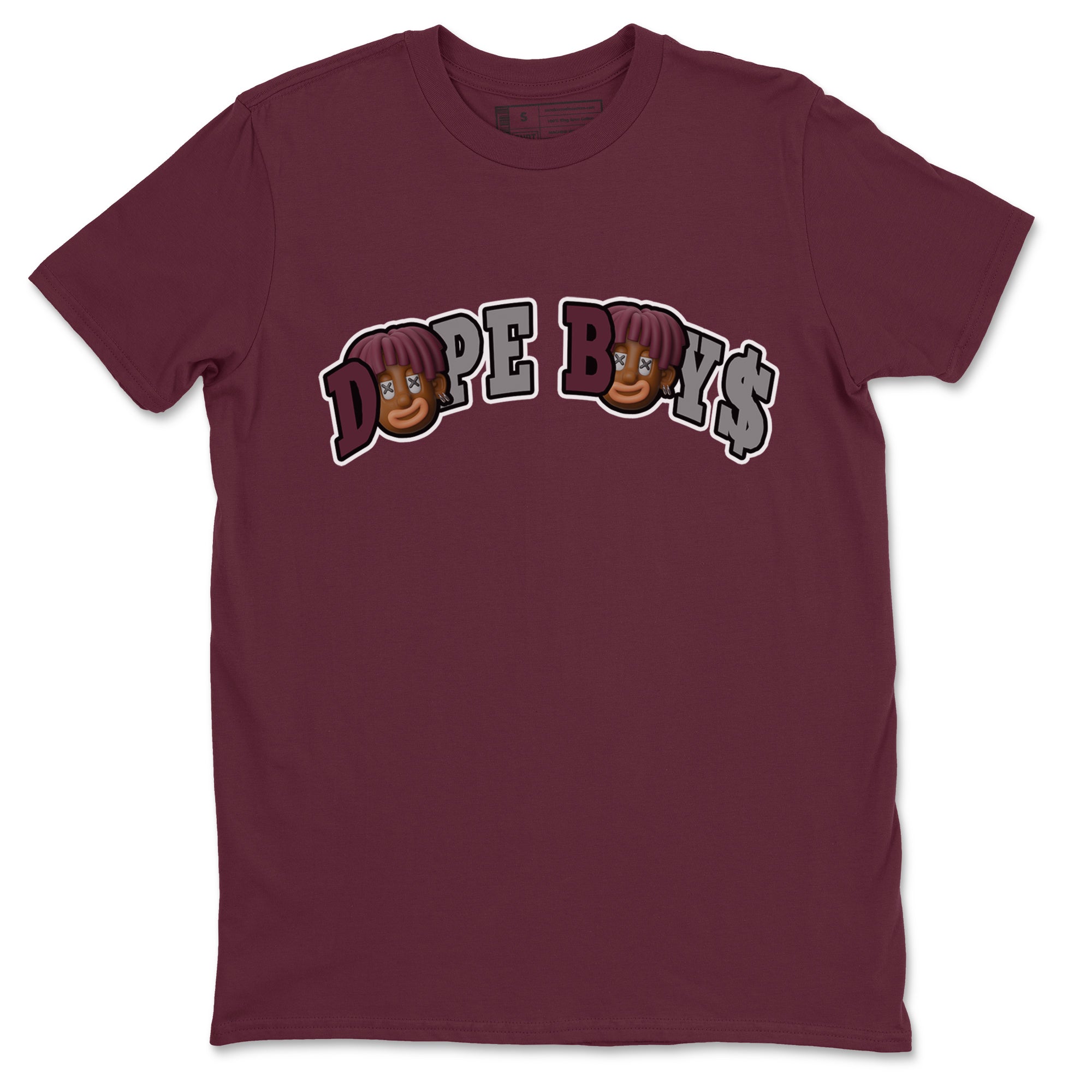 Air Jordan 5 Burgundy Sneaker Match Tees Dope Boys Sneaker Tees AJ5 Burgundy Sneaker Release Tees Unisex Shirts Maroon 2
