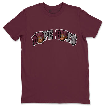 Air Jordan 5 Burgundy Sneaker Match Tees Dope Boys Sneaker Tees AJ5 Burgundy Sneaker Release Tees Unisex Shirts Maroon 2