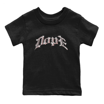 Dunk Rose Whisper shirt to match jordans Dope sneaker tees Nike Dunk LowRose Whisper SNRT Sneaker Release Tees Baby Toddler Black 2 T-Shirt