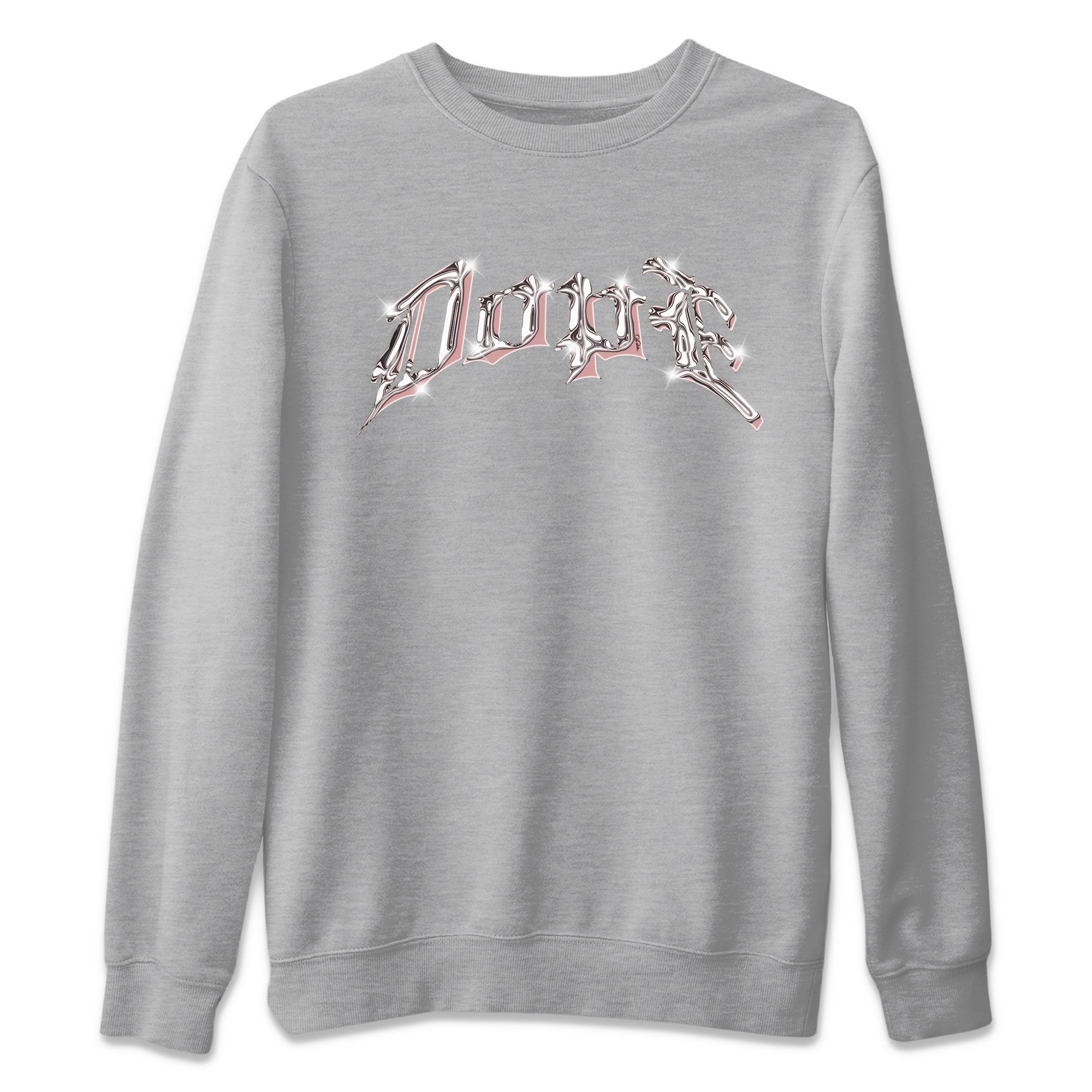 Dunk Rose Whisper shirt to match jordans Dope sneaker tees Nike Dunk LowRose Whisper SNRT Sneaker Release Tees Unisex Heather Grey 2 T-Shirt