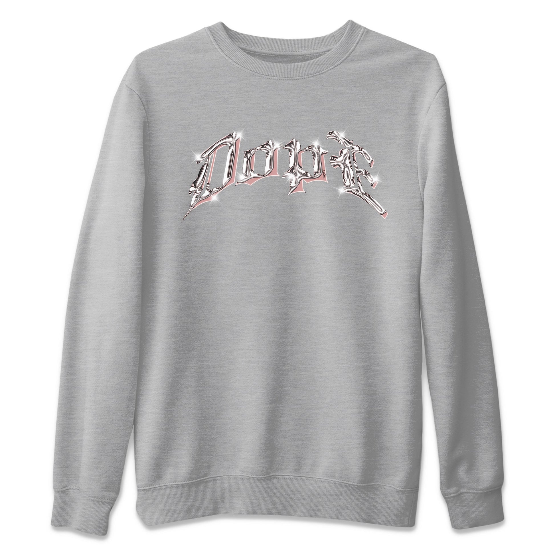 Dunk Rose Whisper shirt to match jordans Dope sneaker tees Nike Dunk LowRose Whisper SNRT Sneaker Release Tees Unisex Heather Grey 2 T-Shirt