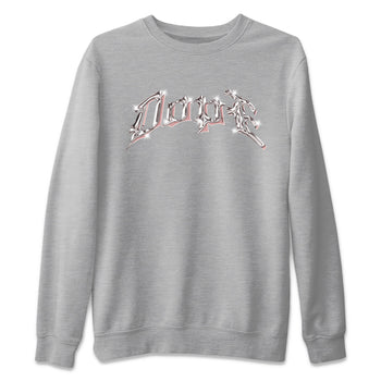Dunk Rose Whisper shirt to match jordans Dope sneaker tees Nike Dunk LowRose Whisper SNRT Sneaker Release Tees Unisex Heather Grey 2 T-Shirt
