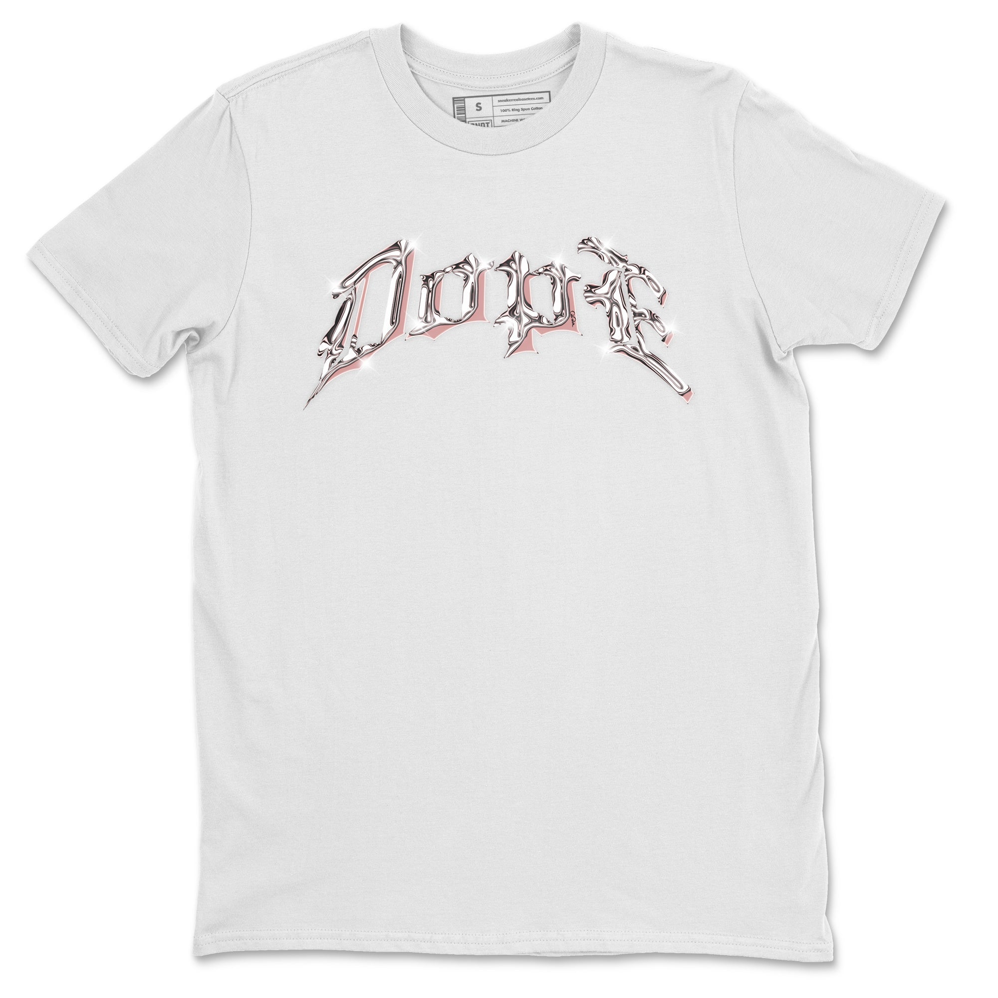 Dunk Rose Whisper shirt to match jordans Dope sneaker tees Nike Dunk LowRose Whisper SNRT Sneaker Release Tees Unisex White 2 T-Shirt