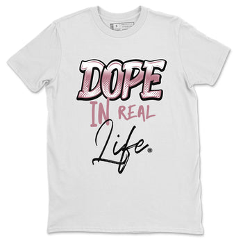 Air Jordan 1 High OG WMNS Mauve shirt to match jordans Dope In Real Life sneaker tees Air Jordan 1 Mauve SNRT Sneaker Release Tees Unisex White 2 T-Shirt