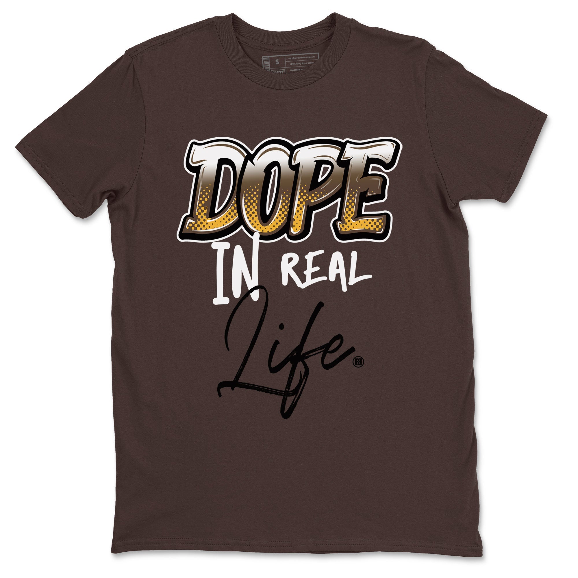 Air Jordan 1 High OG Retro Palomino shirt to match jordans Dope In Real Life sneaker tees 1s Palomino Jordan 1 Mocha SNRT Sneaker Release Tees Unisex Dark Chocolate 2 T-Shirt