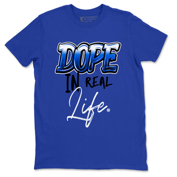 Jordan 1 High OG Royal Reimagined shirt to match jordans Dope In Real Life sneaker tees Air Jordan 1 Royal Reimagined SNRT Sneaker Release Tees Crew Neck T-ShirtUnisex Royal Blue 2 T-Shirt