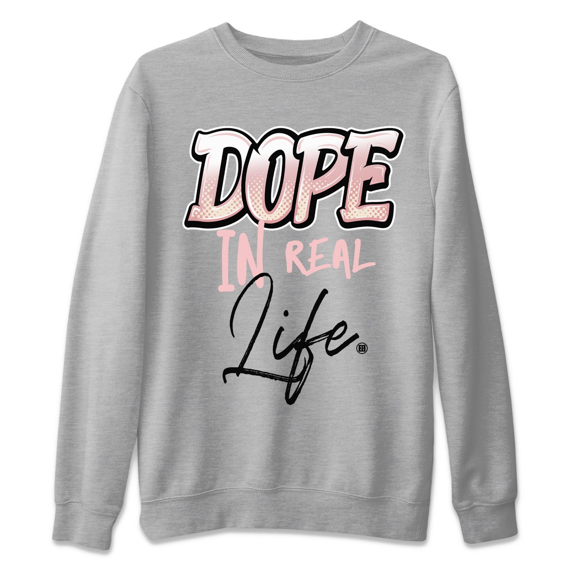 Air Jordan 1 Washed Pink Sneaker Match Tees Dope In Real Life Sneaker Tees Air Jordan 1 High OG WMNS Washed Pink Sneaker Release Tees Unisex Shirts Heather Grey 2
